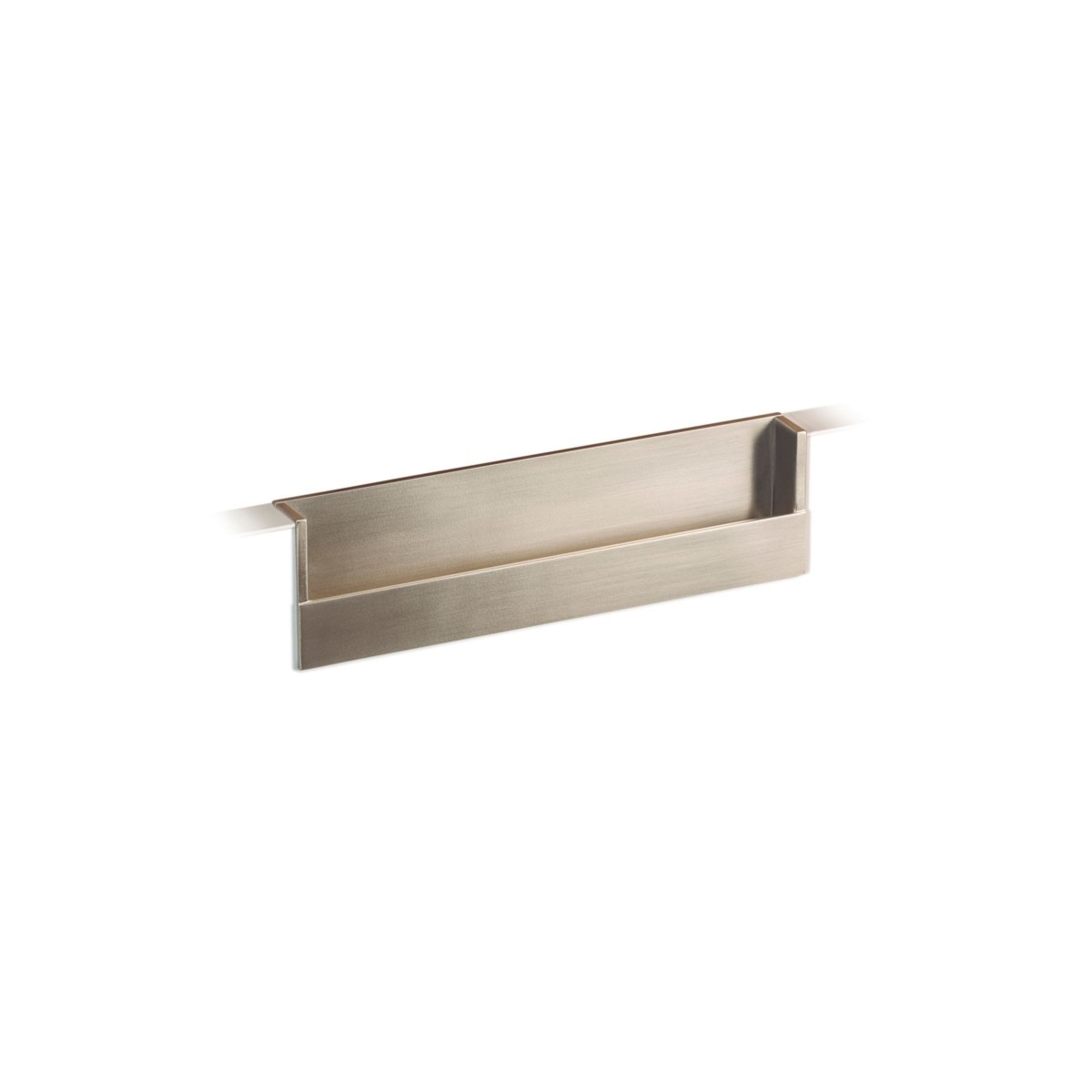 Tirador Embutido al canto FUMI rectangular con base