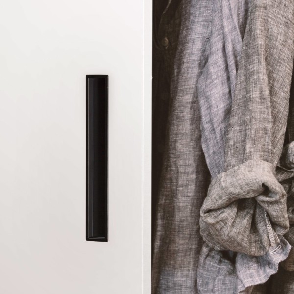 CUBIC - Tirador rectangular embutido