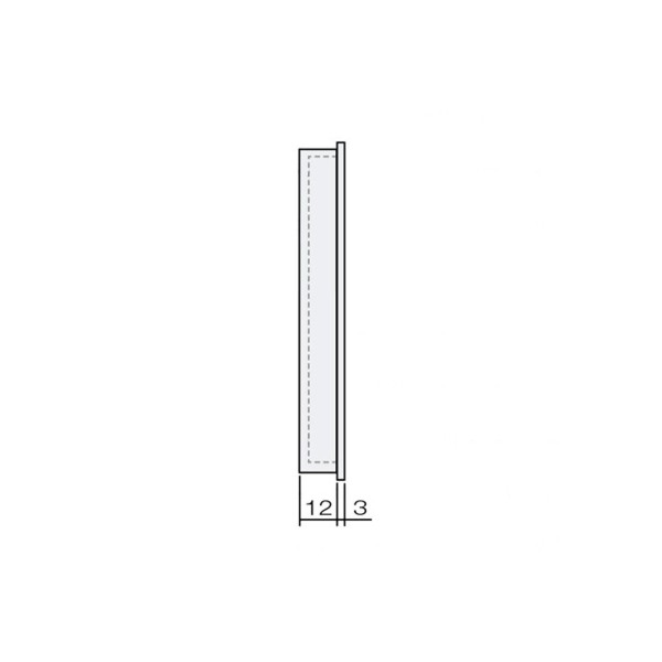 IRIS - Cazoleta rectangular