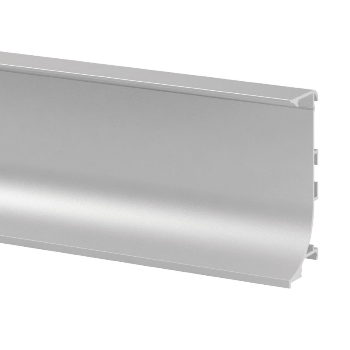 Perfil horizontal iluminación BI-LED para puertas y cajones 