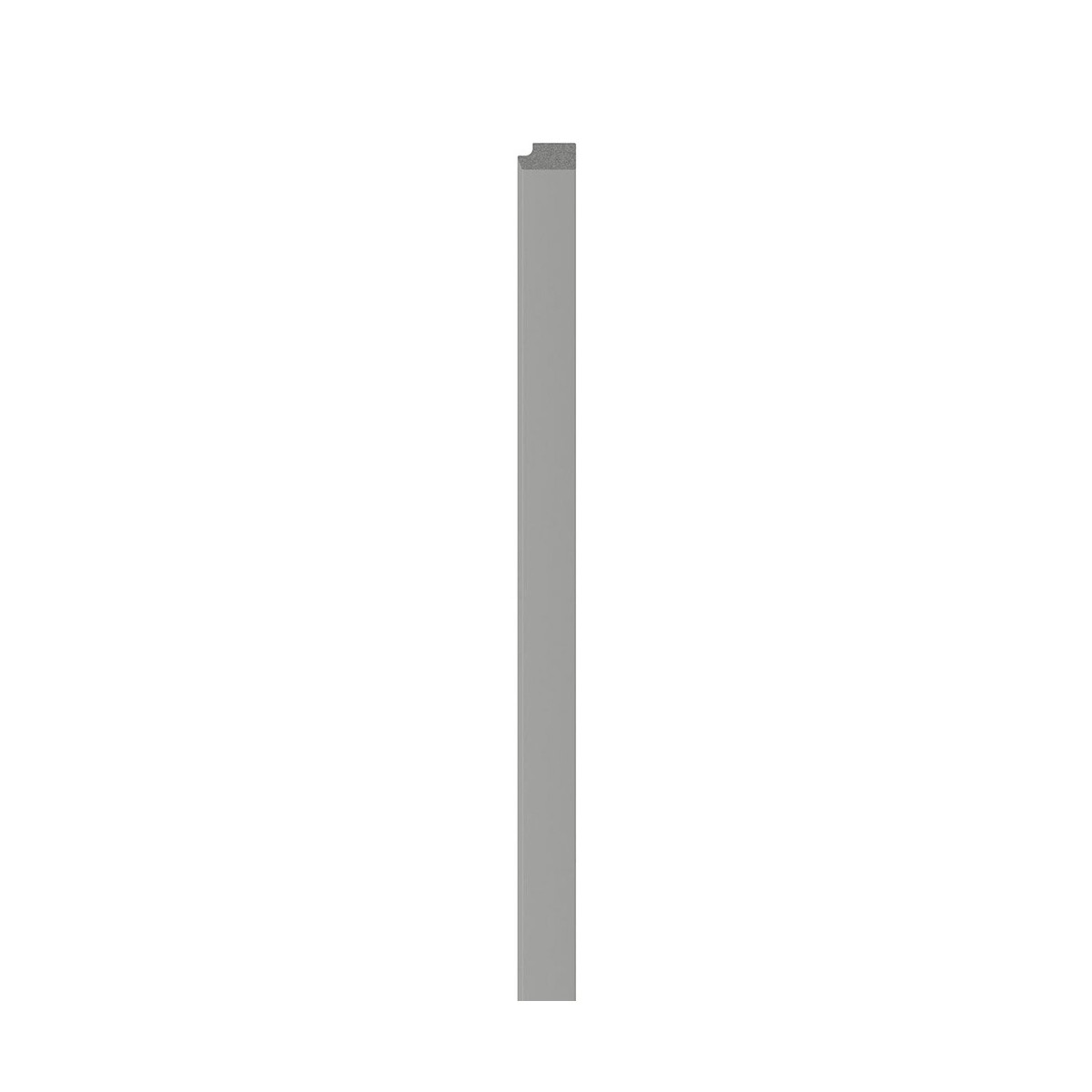 Perfil derecho M Grey revestimiento pared
