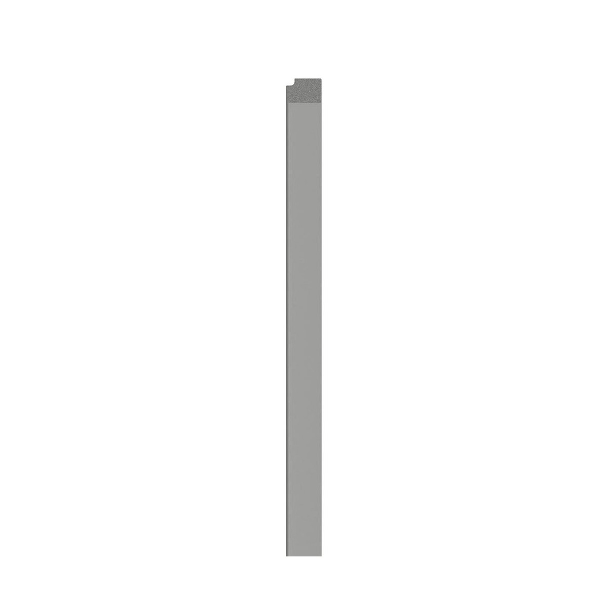 Perfil derecho L Grey revestimientos de pared