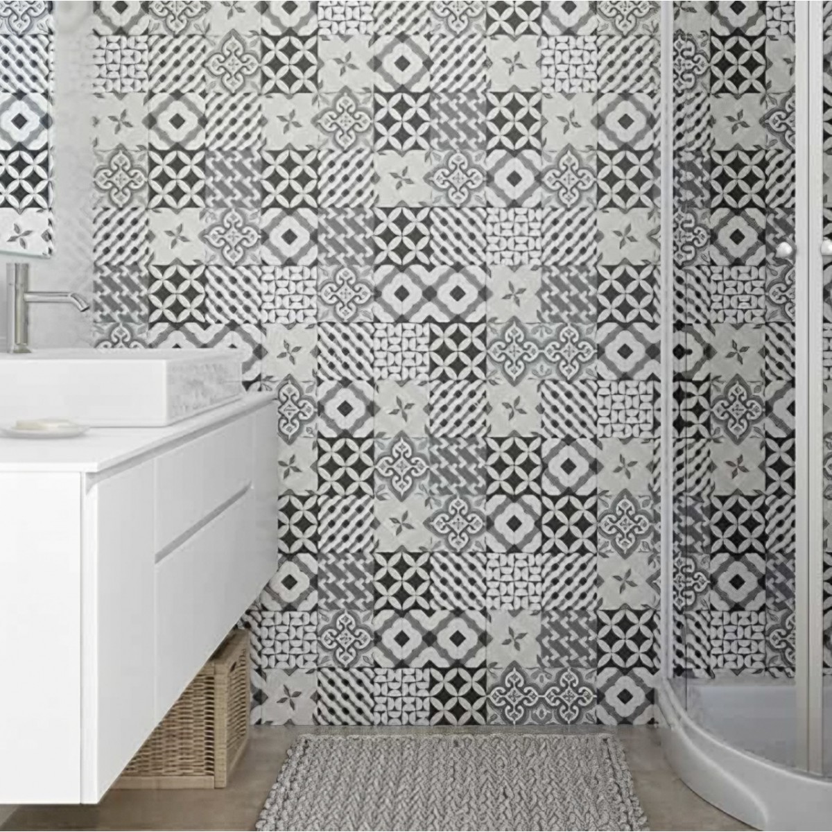 Panel revestimiento pared Patchwork