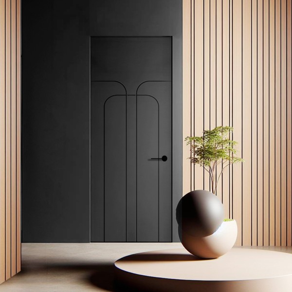 Puerta Invisible lacada modelo Artax