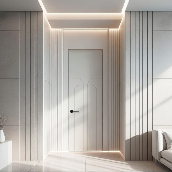 Puerta Invisible lacada modelo Artax 2