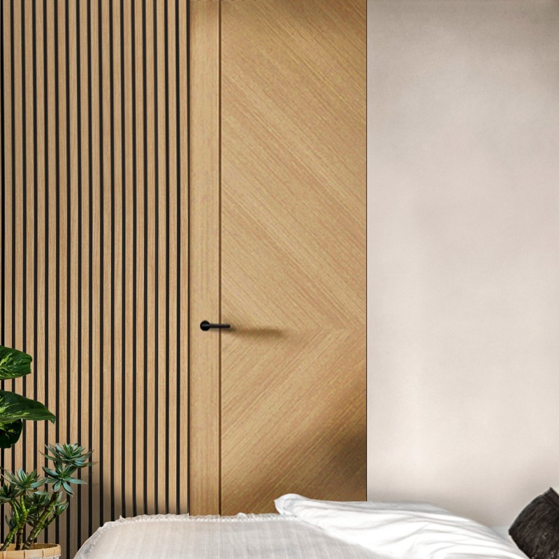 Puerta Invisible madera - Lucité