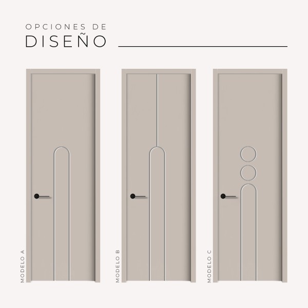 Puerta Interior Lacada Modelo Gravillea