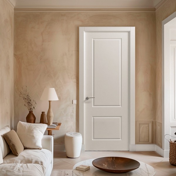 puerta interior blanca lacada albi