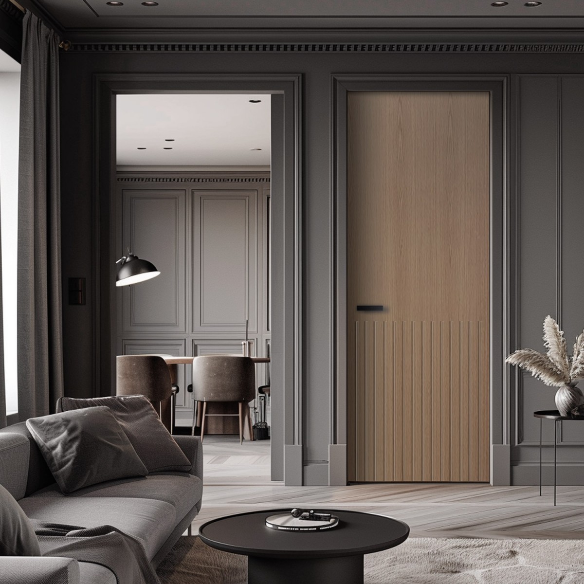 Puerta Interior Madera modelo Ren