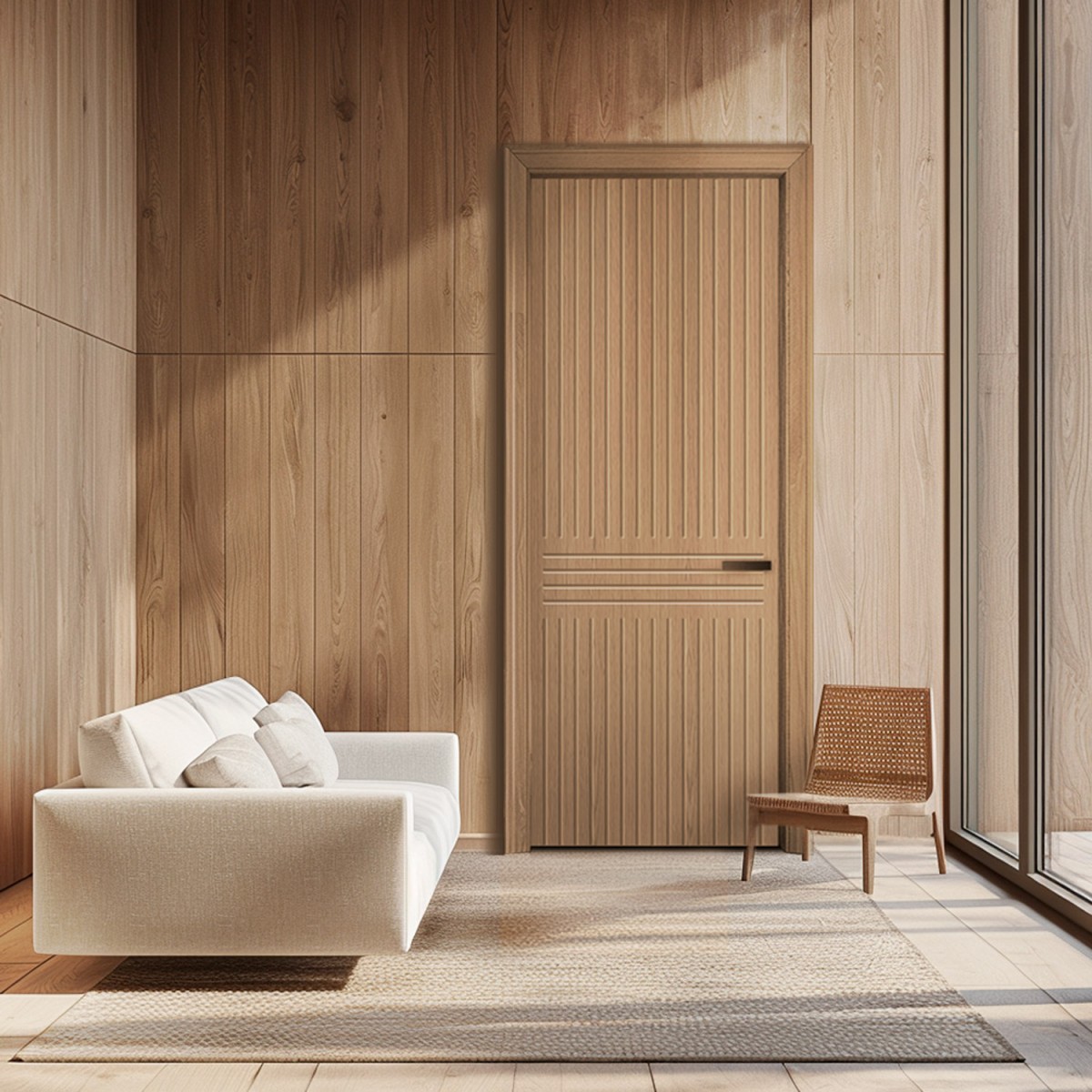 Puerta Interior Madera modelo Sora
