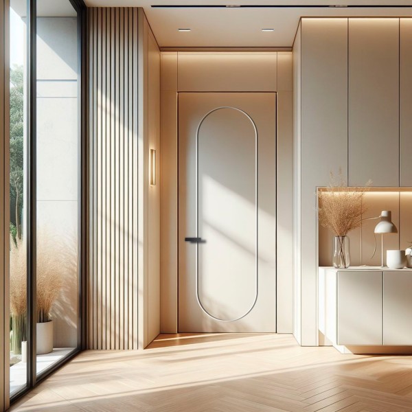 Puerta Invisible lacada modelo Redo 2