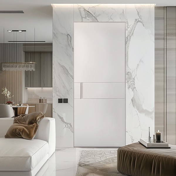 Puerta Invisible lacada modelo Límite 2