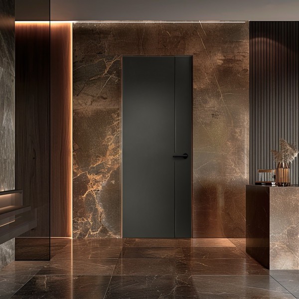 Puerta Invisible lacada modelo Berberis 2