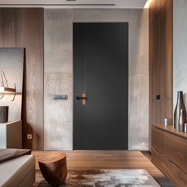 Puerta Invisible lacada modelo Nuance