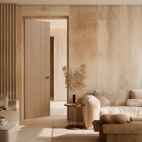 Puerta Invisible madera - Bosco