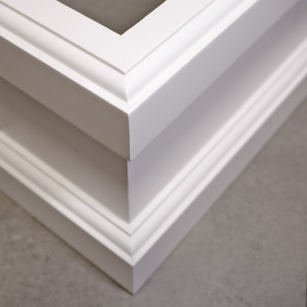 Rodapié Blanco Lacado modelo Colonial® (opción color Ral) 2