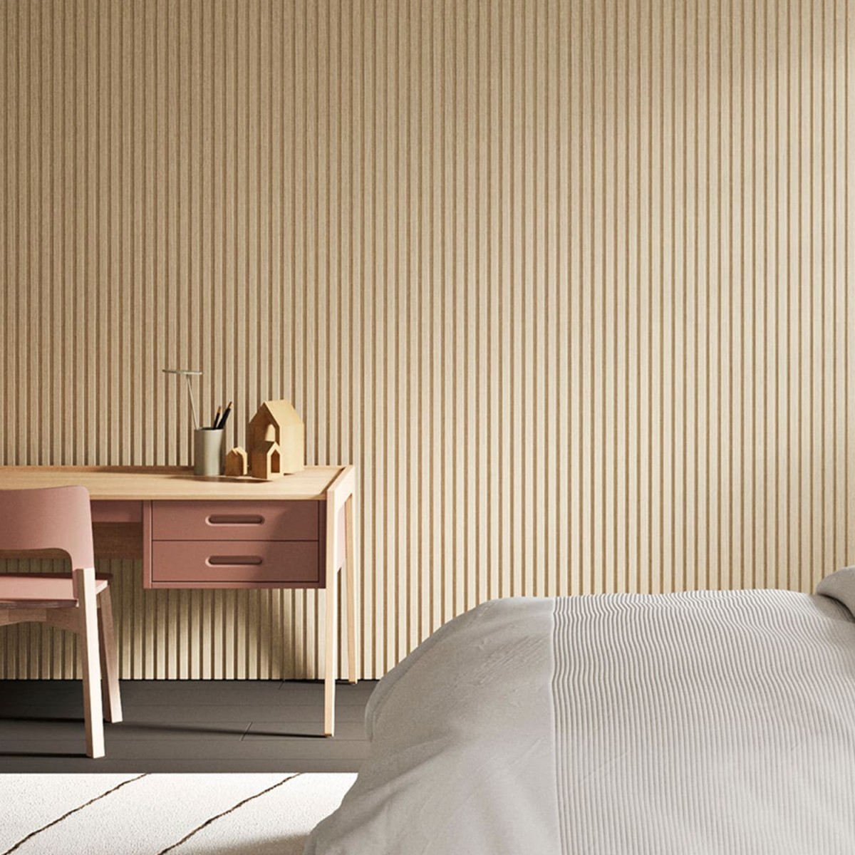Panel Revestimiento de pared Roble Penta Liza Faus