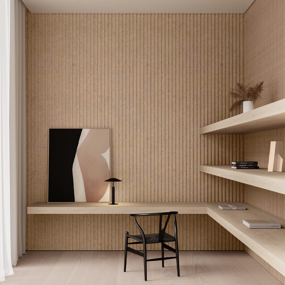 Panel Revestimiento de pared Crudo Faus Duo