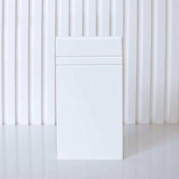 Plinto lacado Recto 2 canales