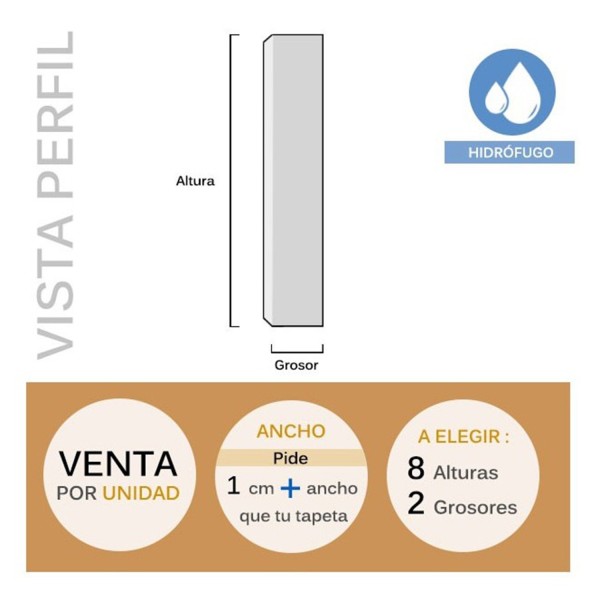 Plinto lacado Trapecio