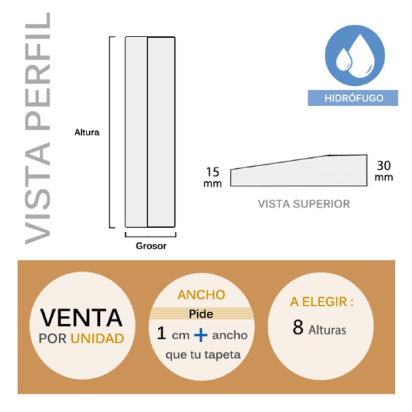 Plinto lacado Escalón
