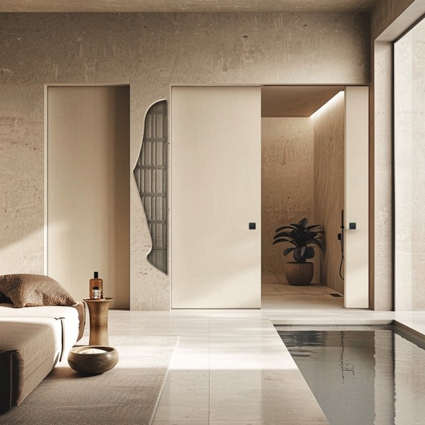 Puerta corredera Casoneto Lacada Lisa