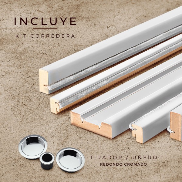 Puerta corredera Casoneto Lacada Artax