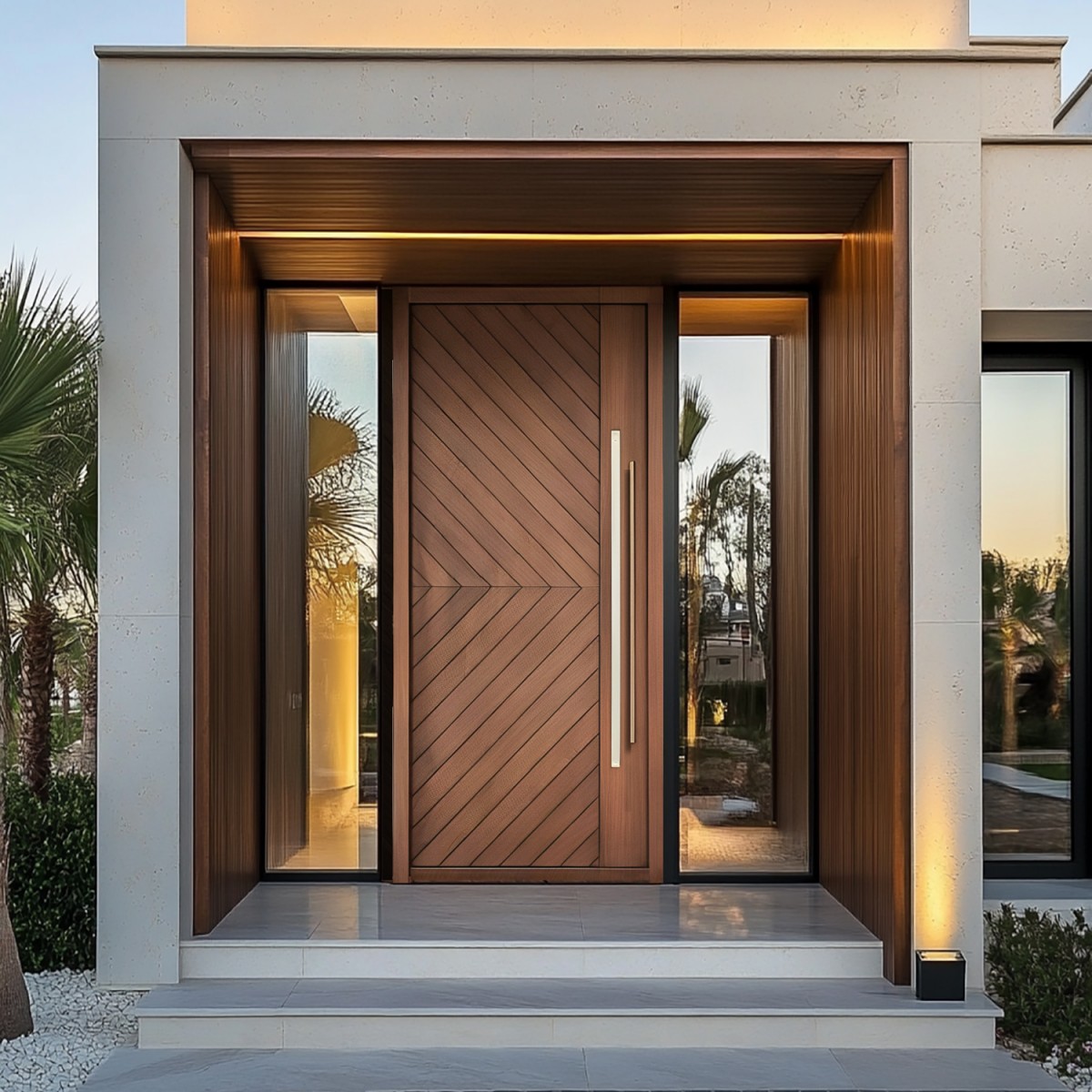 Puerta exterior madera Morrison