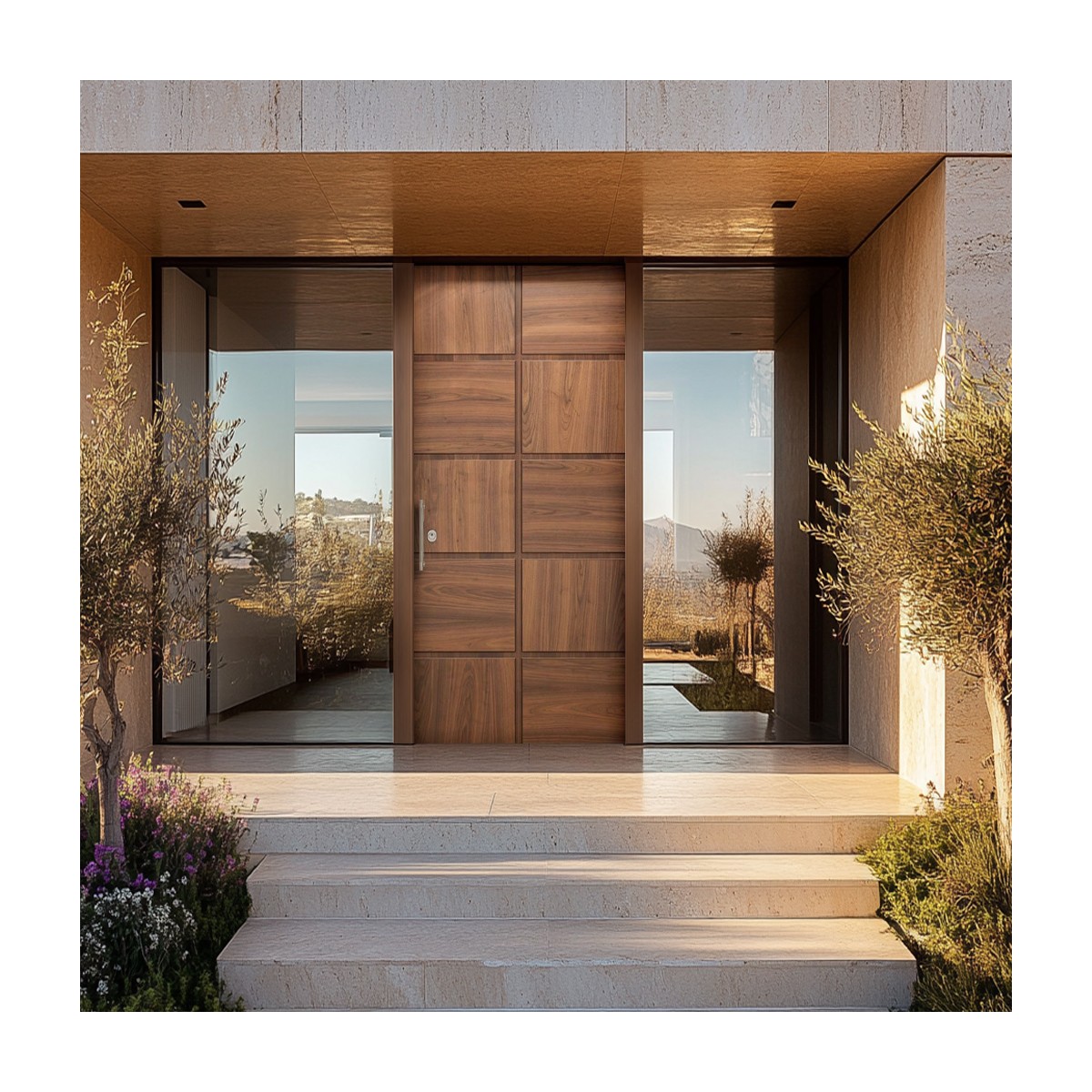 Puerta exterior madera Dorian