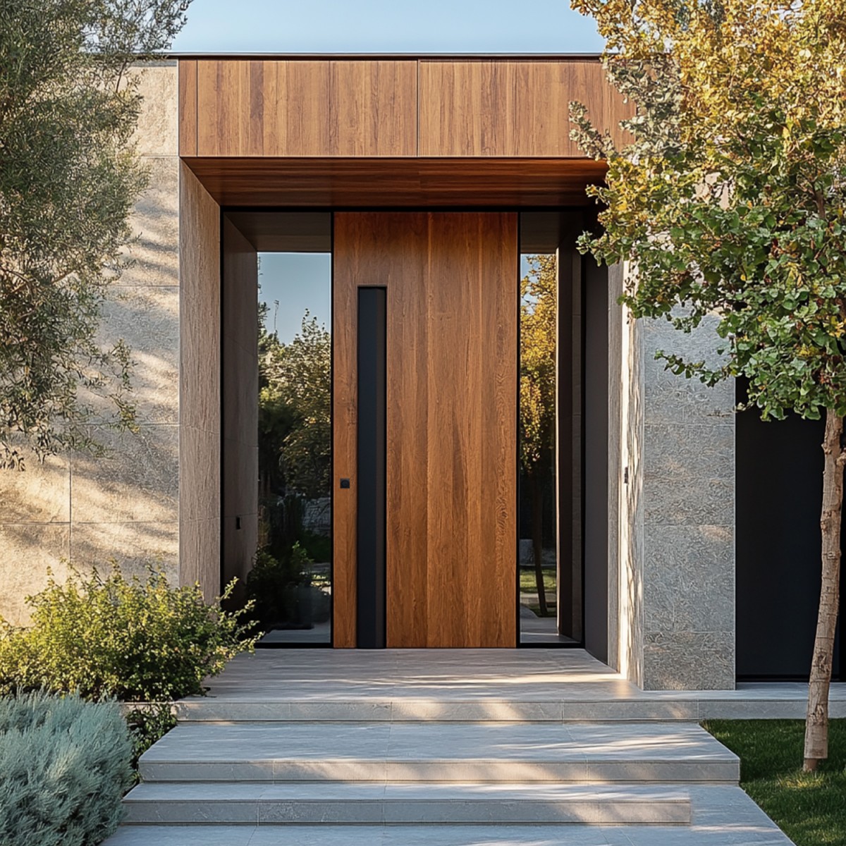 Puerta exterior madera Cohen