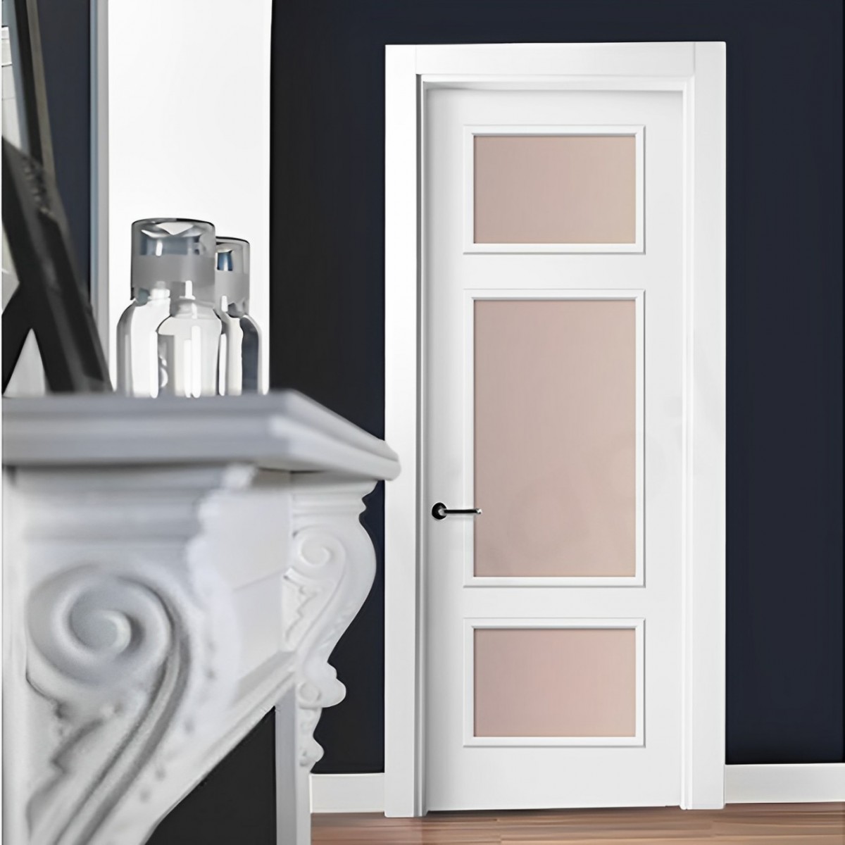 Puerta Interior Lacada Modelo Ivrea R -3V