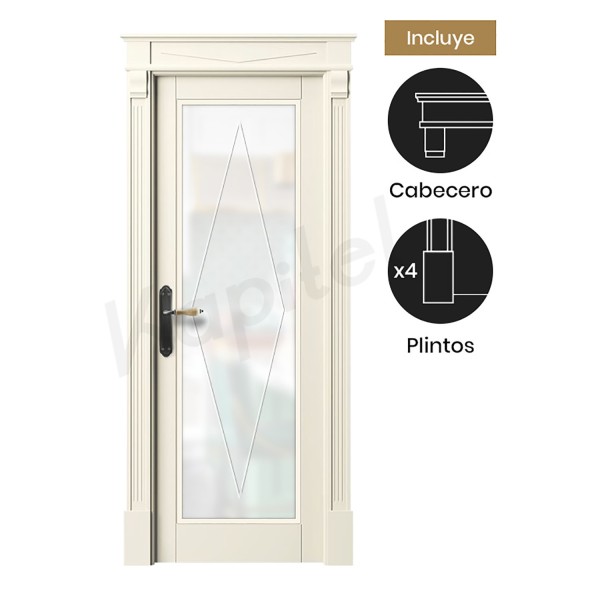 Puerta Interior Lacada Modelo Rovere 1V 2