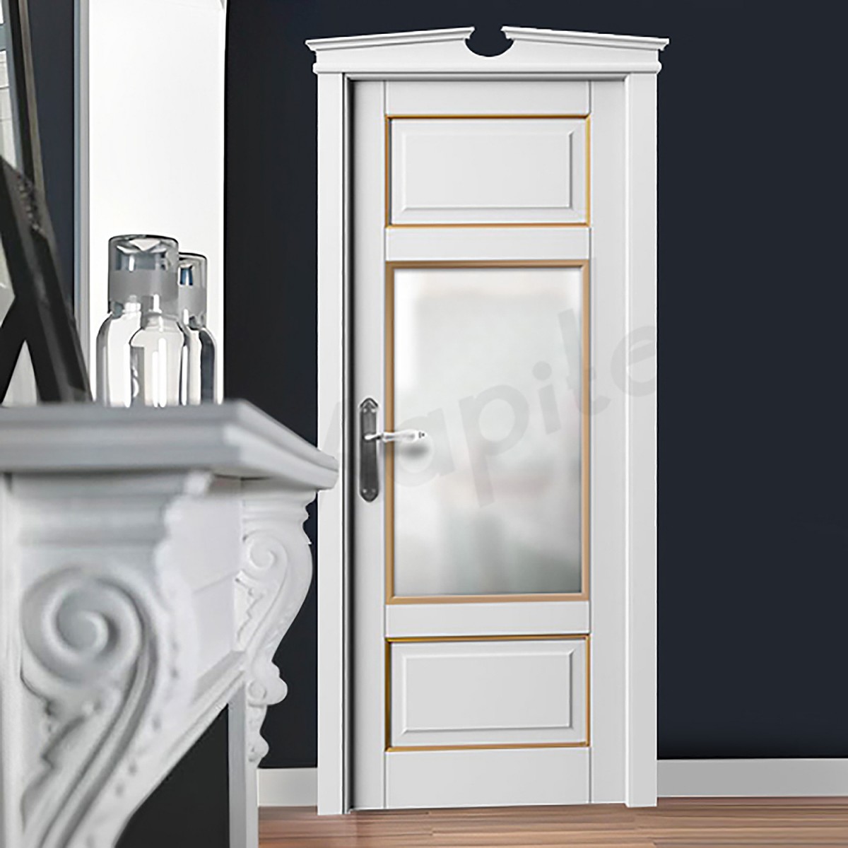 Puerta Interior Lacada Modelo Saboya 1V
