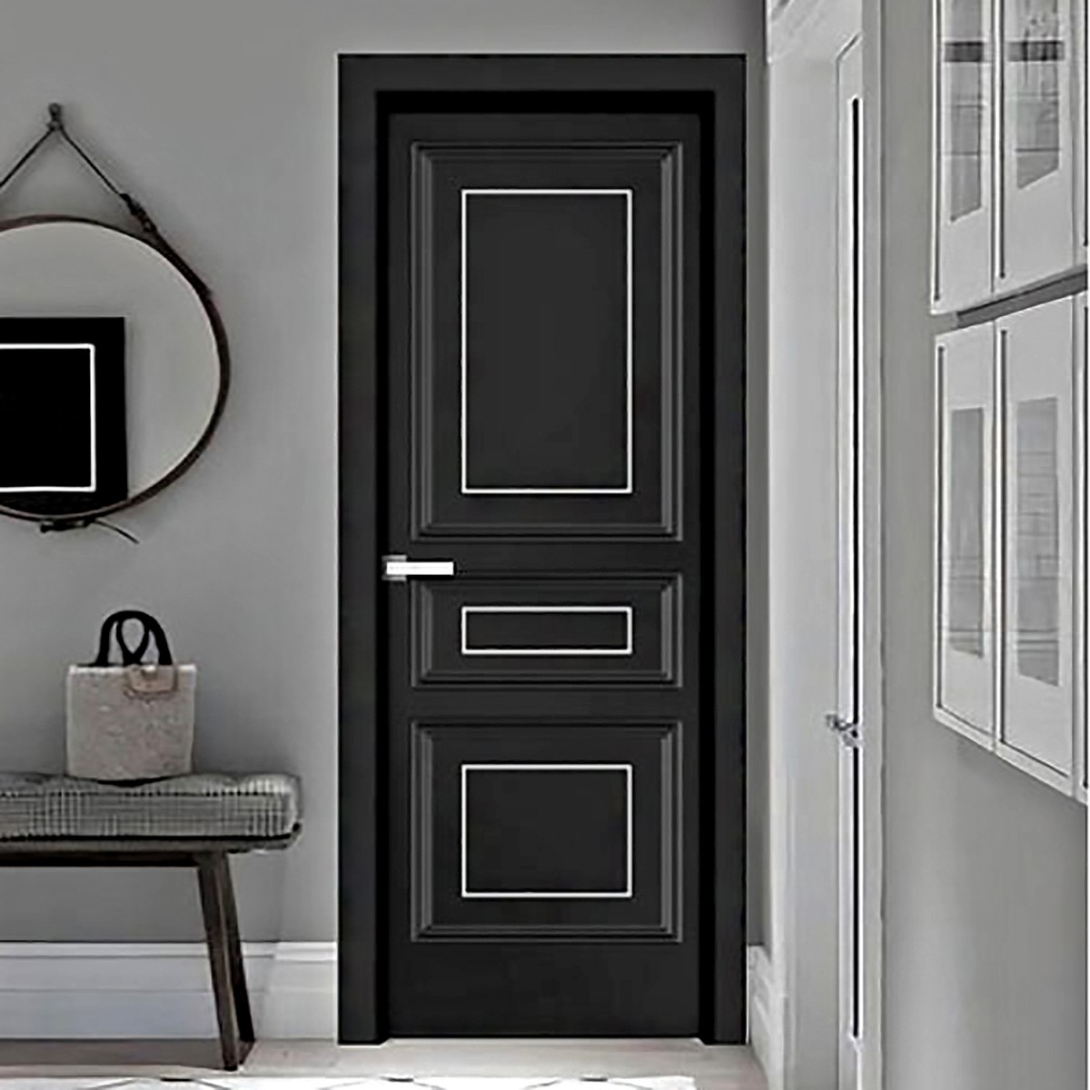 Puerta Interior Lacada Modelo Buonarotti