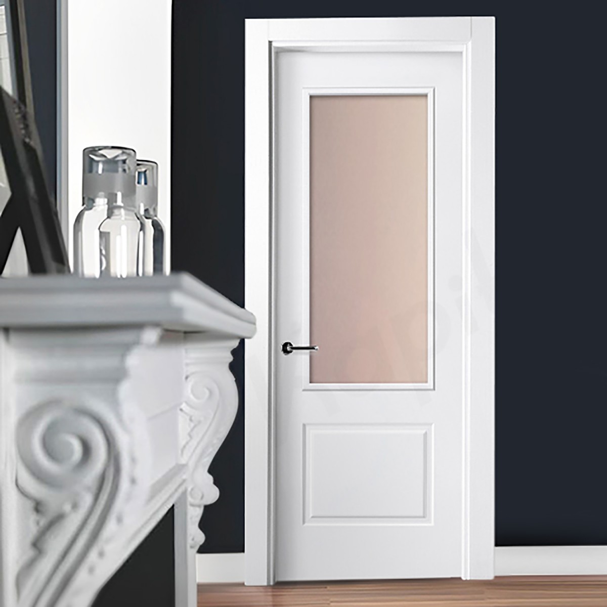 Puerta Interior Lacada Modelo Albi C - 1V