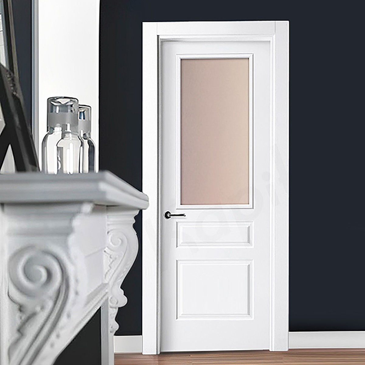 Puerta Interior Lacada Modelo Marsella C-1V