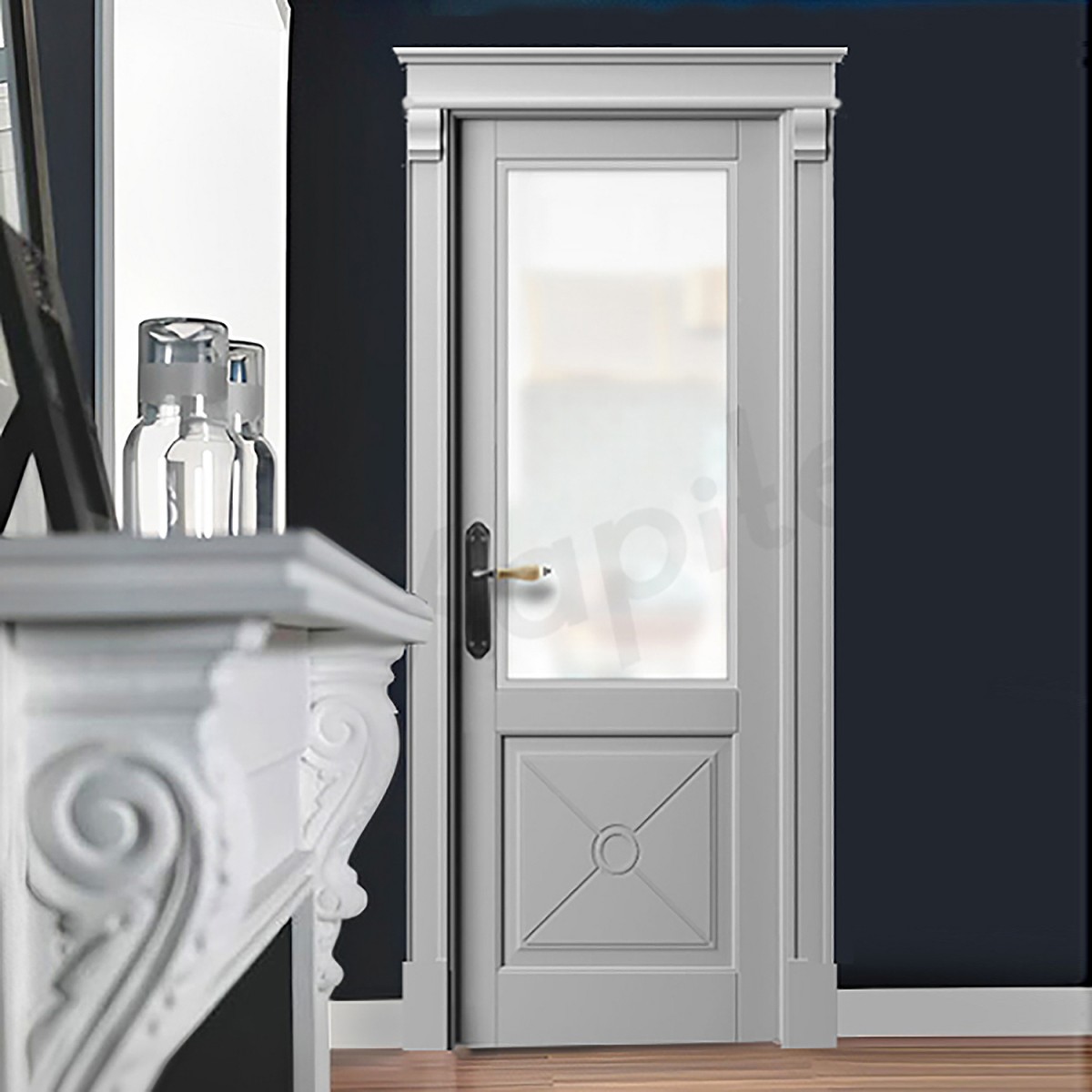 Puerta Interior Lacada Modelo Medici 1v