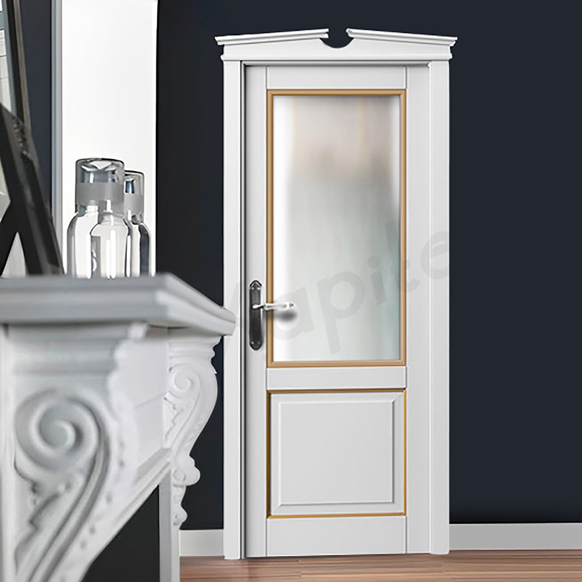 Puerta Interior Lacada Modelo Pavarotti 1v
