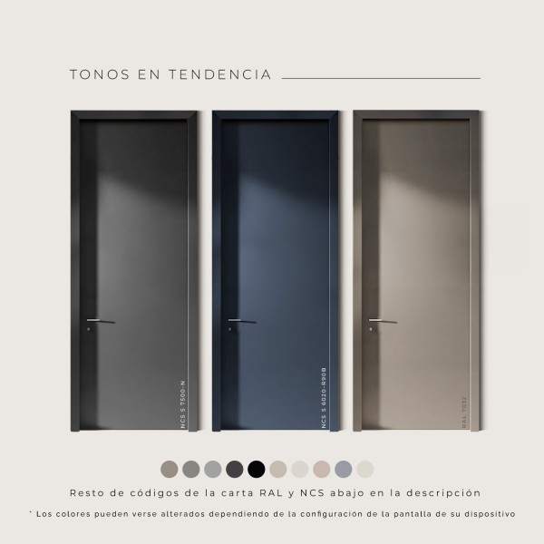 Puerta Interior Lacada Modelo Angelo 1V