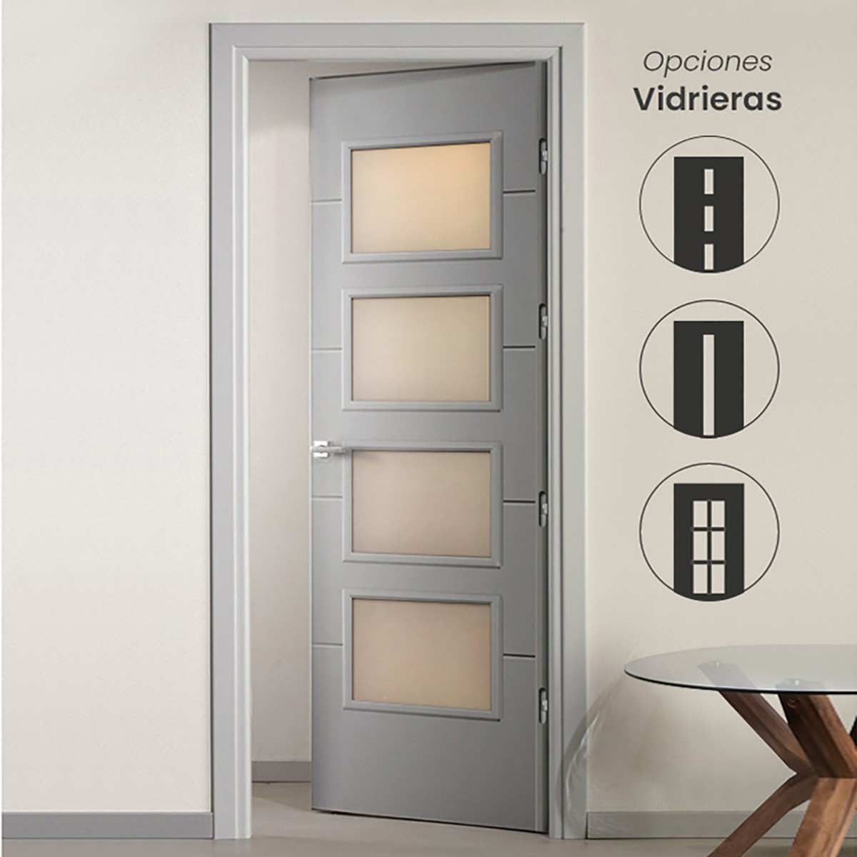Puerta Interior Lacada Madrid 4V