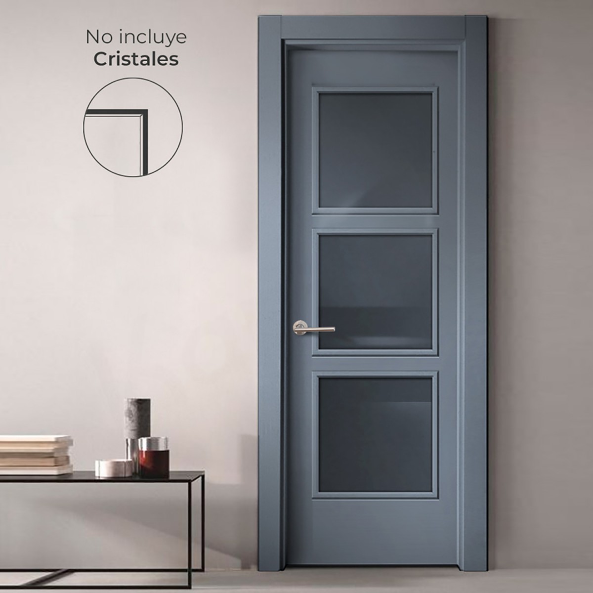 Puerta Interior Lacada Modelo Sharpen 3V