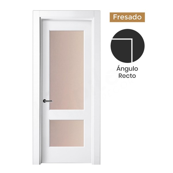 Puerta Interior Lacada Modelo Albi R - 2V 2