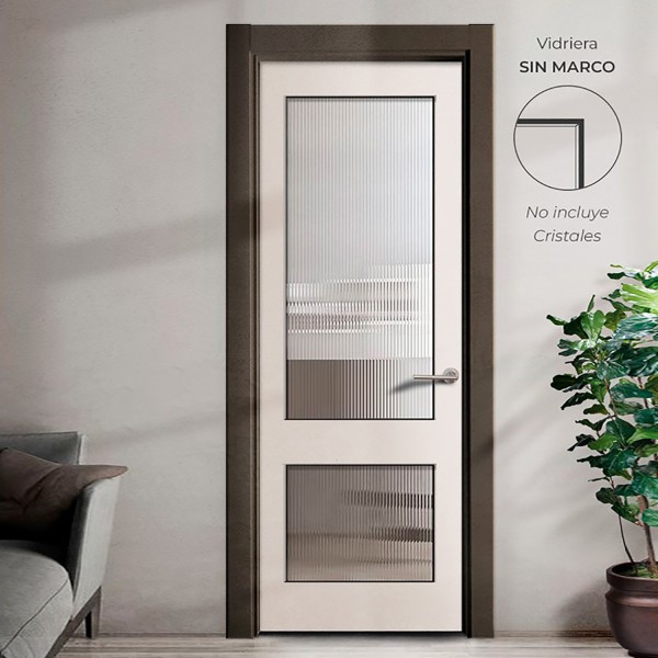 Puerta Interior Lacada Modelo Albi R - 2V