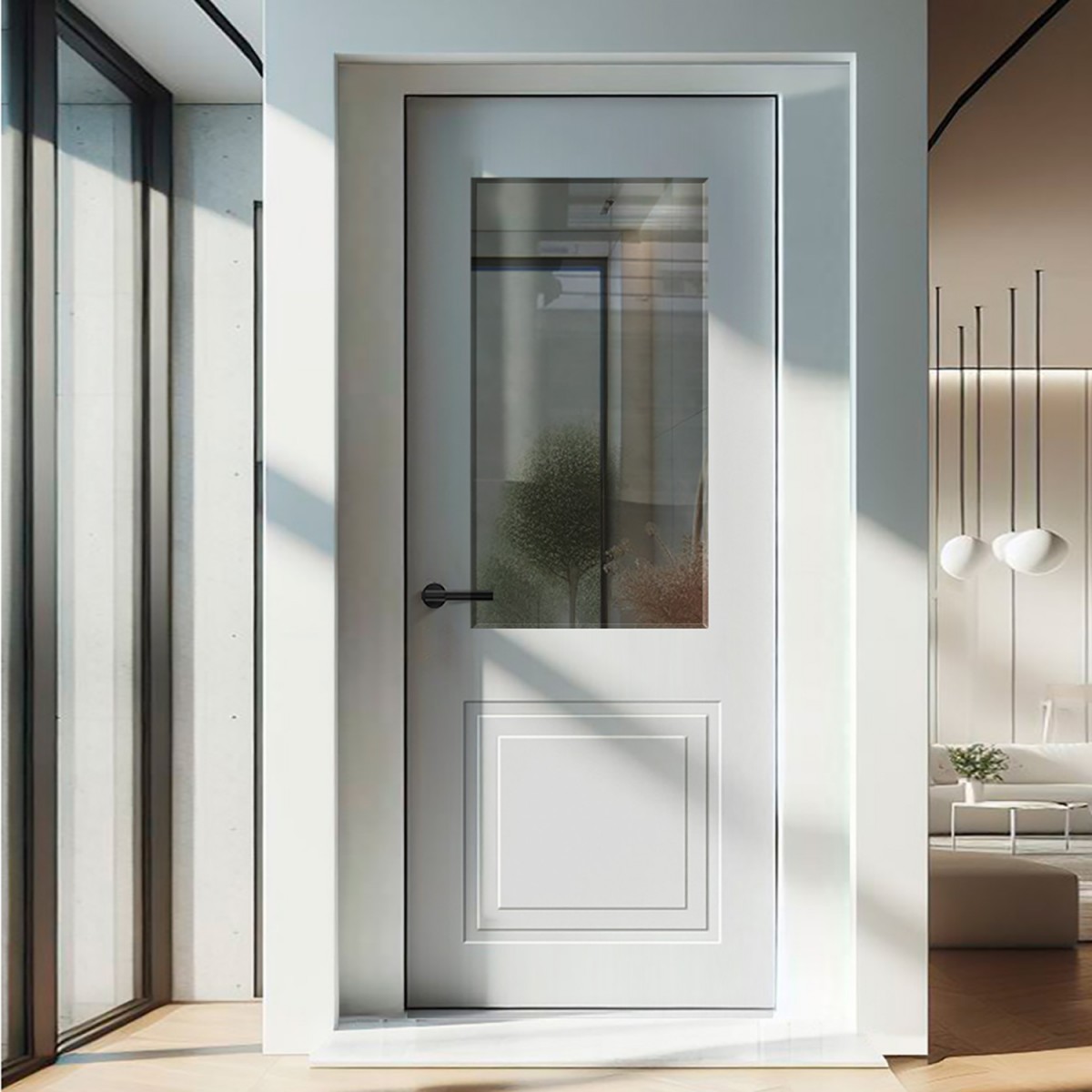 Puerta Interior Lacada Modelo Albi S 1v