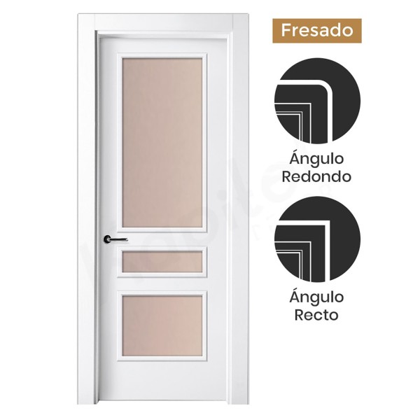 Puerta Interior Lacada Modelo Marsella C - 3V 2