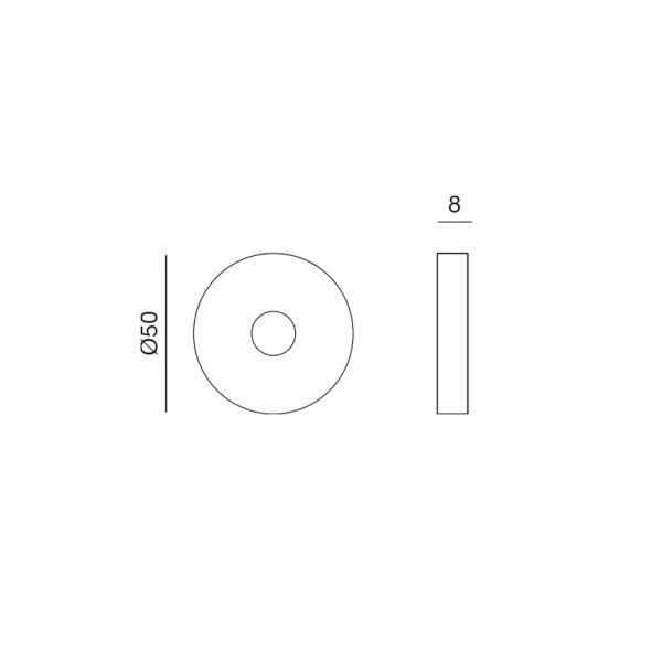 Seventy 1 - Manilla roseta redonda 2