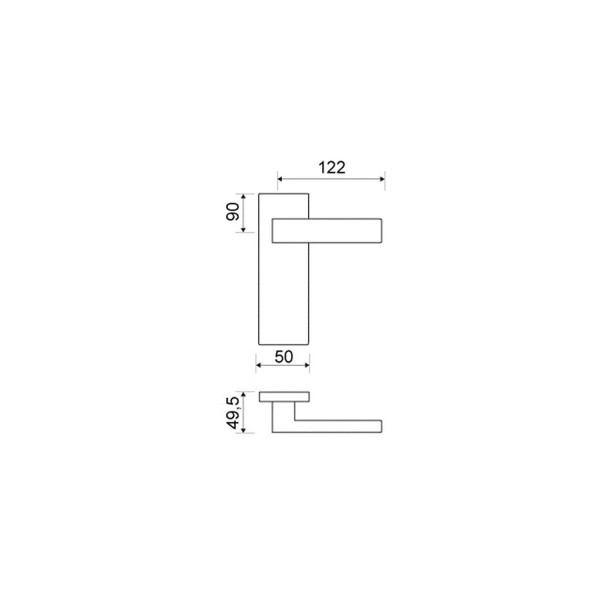 Kristina - Manilla con placa larga ovalada