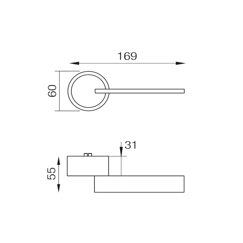 Timeless - Manilla roseta redonda