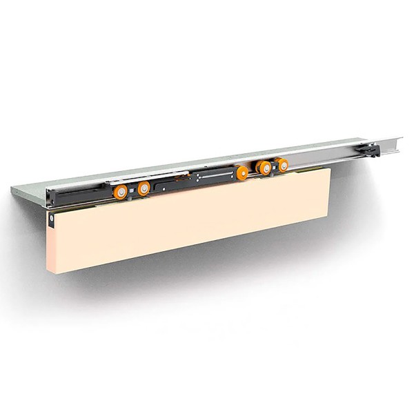 Guía oculta para puertas correderas de 50 a 90 kg 2