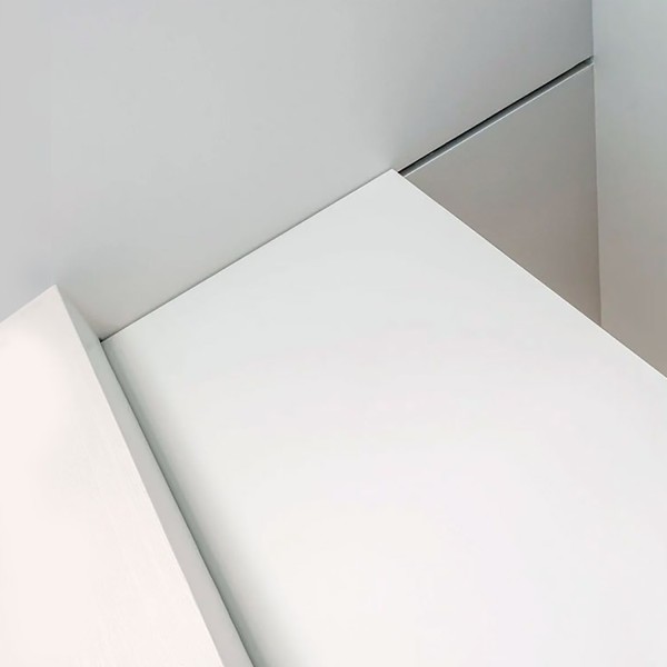 Guía invisible integrada para puertas correderas 2